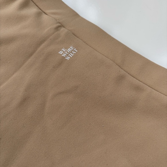 WeWoreWhat Beige High Rise Mini Skort Size Small, New with Tags! NWT - Picture 8 of 10